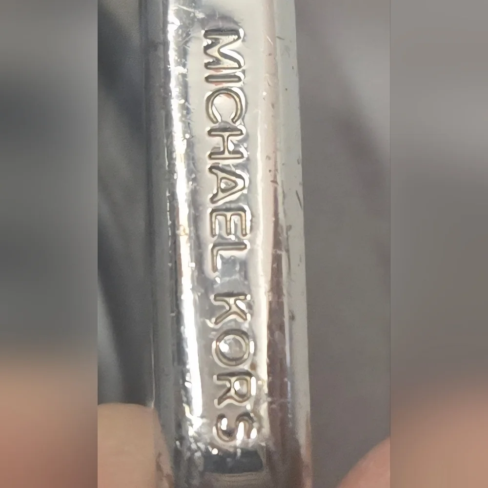 Michael Kors Gray Satchel Bag